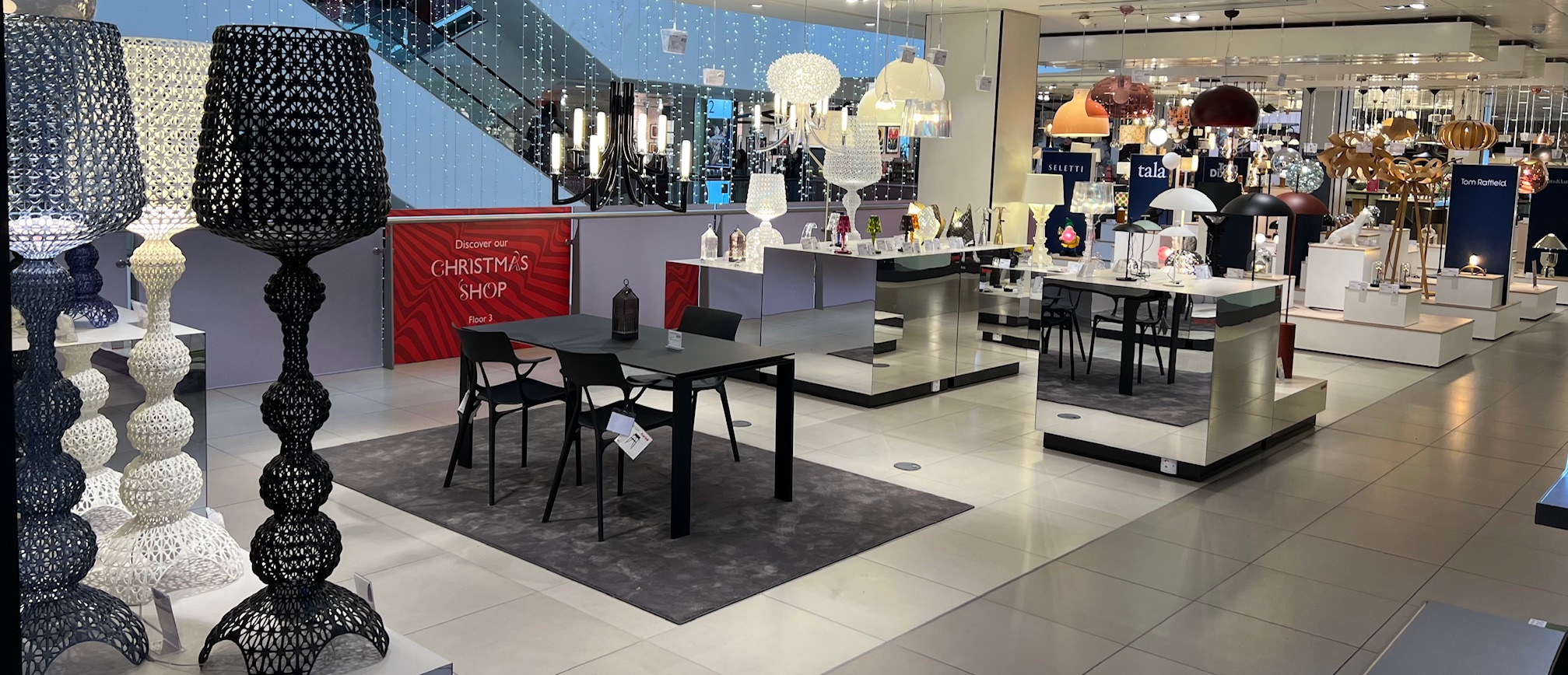 Kartell opens instore space at John Lewis Oxford St and 5 regional brand zone areas